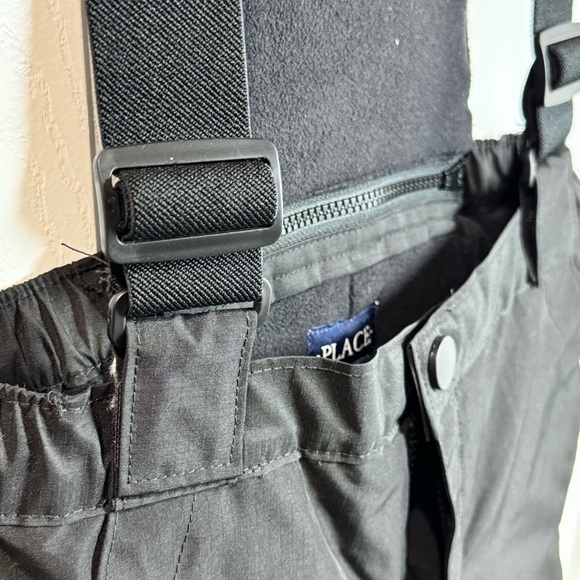 Unisex Kids Snow Overalls – Black, Size 8 - Picture 8 of 8